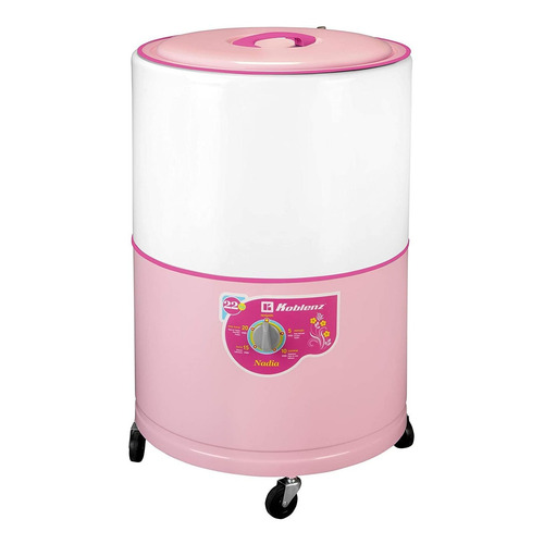 Lavadora Semiautomática Koblenz Blanca Nadia Rosa 22kg