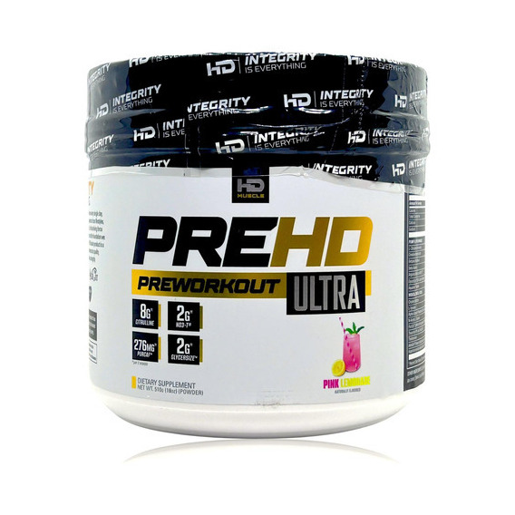 Preentreno Pre Hd Ultra Pink Lemonade 30 Serv Hd Muscle