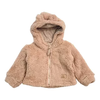 Campera Corderito Mini Juli Invierno Bebe Kids Rosa