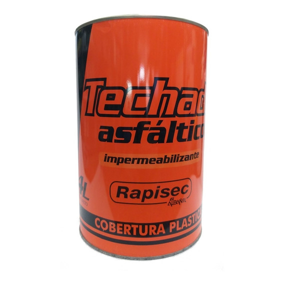 Techado Asfáltico 4 L Brea Liquida Rapisec // Casa Scalise