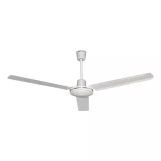 Ventilador De Techo Masterfan Hércules Blanco Con 3 Aspas De  Metal, 56  De Diámetro 127 v