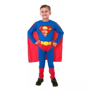 Disfraz Superman Liga Justicia Super Héroes Original