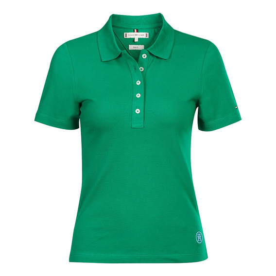 Playera Polo Tommy Hilfiger Ww0ww41890 Mujer