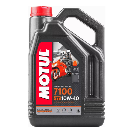 Motul 7100 10w40 4t Sintético Moto 4 Litros (galon)