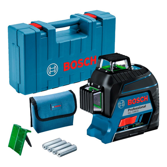 Nivel Laser Verde Bosch Gll 3-80 G 360