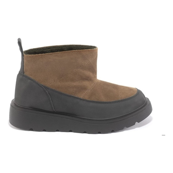 Trucker Boot Gamuza Camel Oscuro