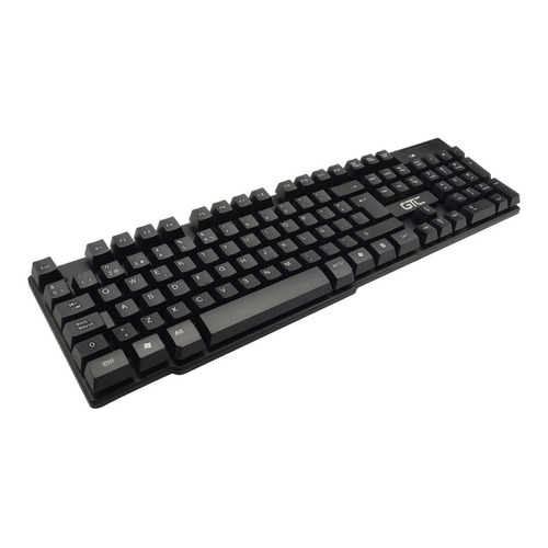 Kit Inalambrico Cbg-012 Teclado Mouse Y Pad Gtc Combo Color del mouse Negro Color del teclado Negro