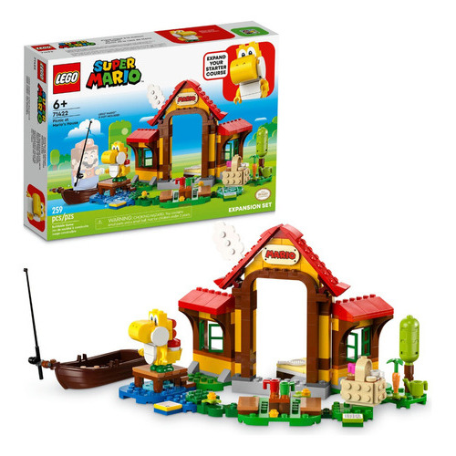 Kit Lego Super Mario 71422 Pícnic En La Casa De Mario 259pz Cantidad De Piezas 259