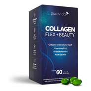 Collagen Flex Beauty 60cap Puravida, Colágeno Pura Vida