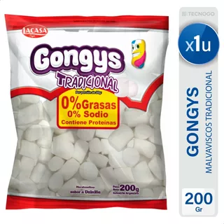 Malvaviscos Gongys Blancos De 200g