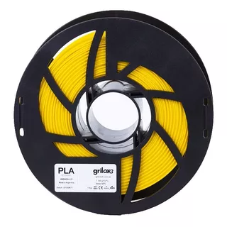 Filamento 3d Pla Grilon3 De 1.75mm Y 1kg Amarillo