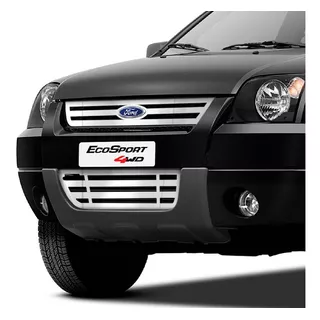 Grade Cromada Ecosport 2003 A 2007 Superior E Inferior