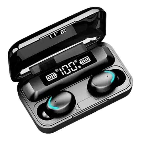 Auriculares Inalámbricos Bluetooth Solarmax F9-5 Negro