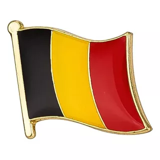 Pin Metalico Broche Bandera Belgica Pasaporte Viaje Pais