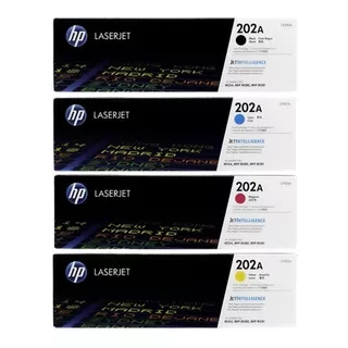 Kit Pack 4 Toner Original Hp 202a Cf500a Cf501a Cf502a C503a