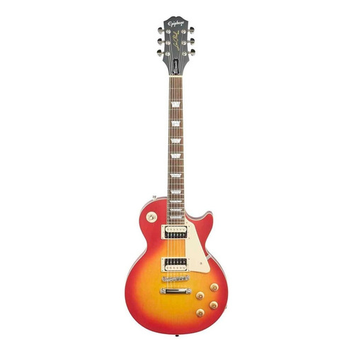 Guitarra eléctrica Epiphone Modern Collection Les Paul Classic de caoba heritage cherry sunburst desgastado con diapasón de laurel indio