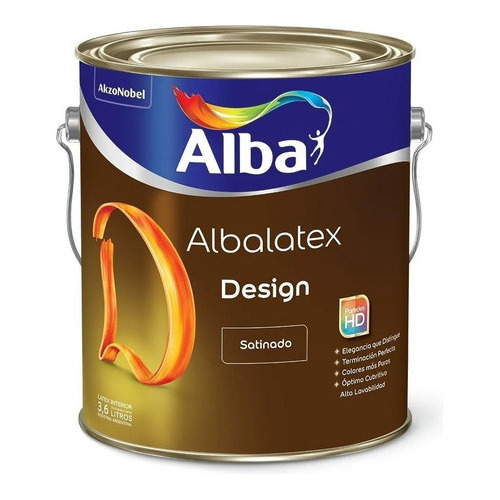 Acrílico interior Alba Albalatex para paredes color blanco 4L