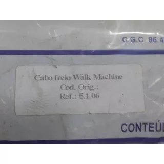 Cabo Freio Walk Machine Free Cabos