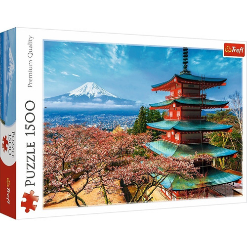 Rompecabezas Puzzle De 1500 Piezas Trefl Monte Fuji 26132