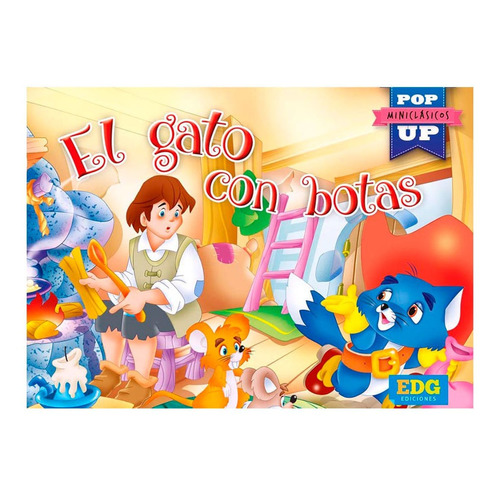 El Gato Con Botas - Mini Pop-up - Edg Ediciones