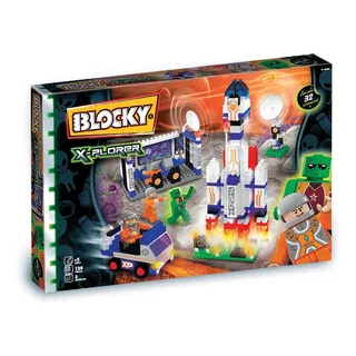 Bloques Blocky X-plorer Lanzamiento Cohete A Marte 290 Piezas