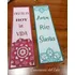 Marcalibros Personalizados  Con Frases  X  5 Unidades