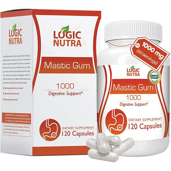 Mastic Gum Chios 500 Mg Helicobacter Pylori 120 Cápsulas 