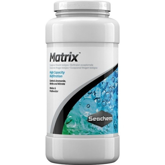 Matrix 1lt Soporte Para Filtro Biologico Seachem