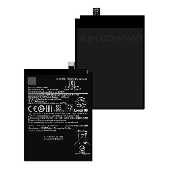 Bateria Pila Para Xiaomi Poco F3 Mi 11i Bm4y 4420mah