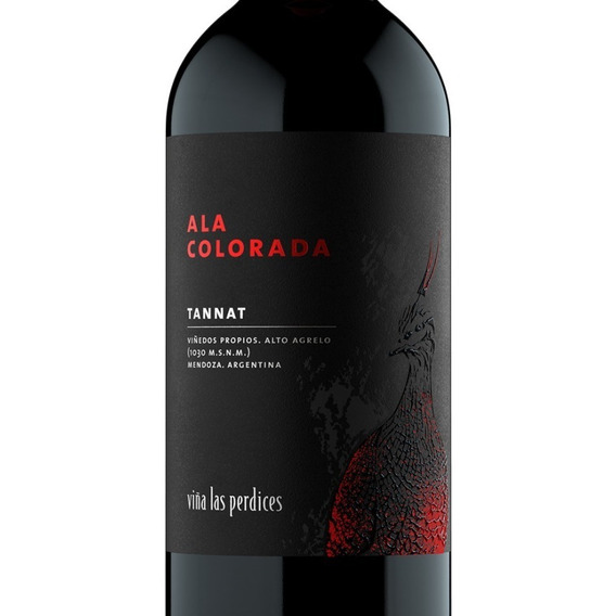 Ala Colorada Tannat 6x750ml Viña Las Perdices