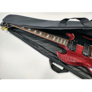 Capa Bag Para Guitarra Acolchoada Regulador De Metal Loja