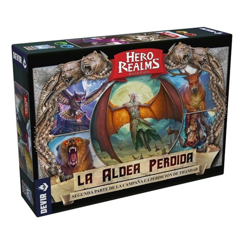 La Aldea Perdida Expansion Hero Realms De Devir M4e