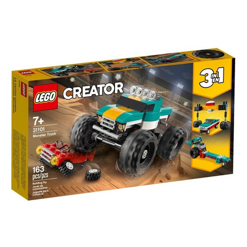 Kit De Construcción Lego Creator 3en1 Monster Truck 31101 7