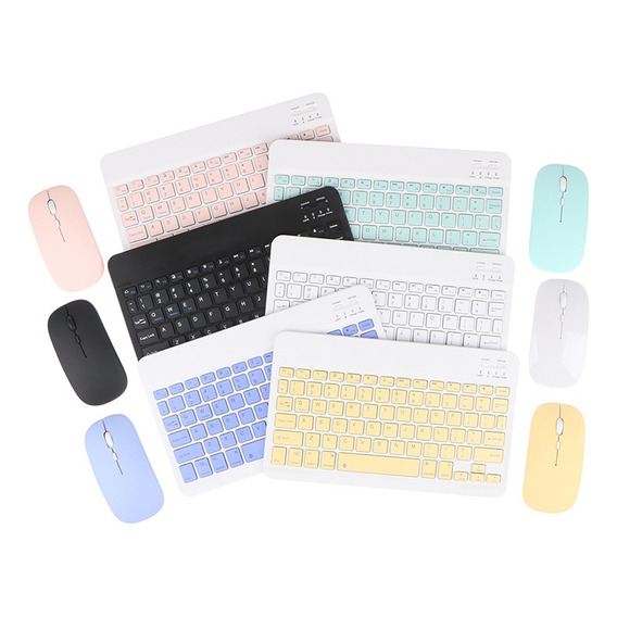 Teclado Inalambrico Kit Mouse Y Teclado Keyboard 