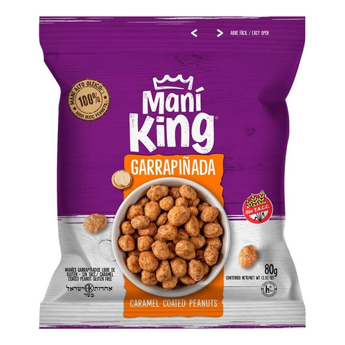 Garrapiñadas De Maní King 80g