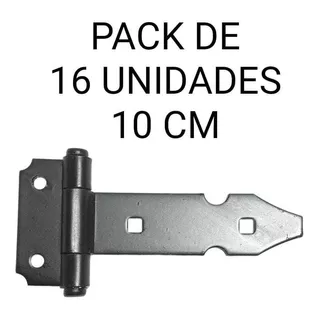 Bisagras Coloniales Para Atornillar De 10 Cm Pack Por 16 Uds