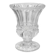 Vaso 15cm Decorativo Em Cristal Pesado E Brilhante