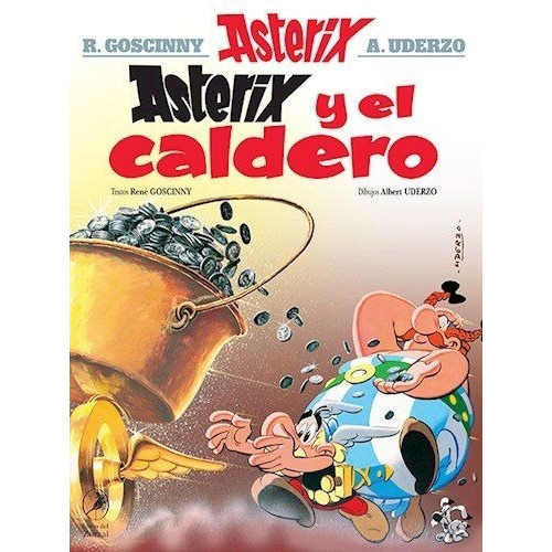 Comic Asterix 13 Y El Caldero / R Goscinny  A Uderzo
