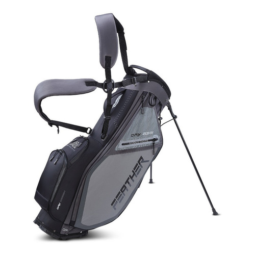 Bolsa Golf Stand Big Max Dri Lite Feather 100% Impermeable Color Gris/Negra