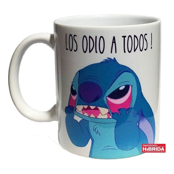 Taza De Stitch Disney Sublimada Niños Adultos Regalo Stich 