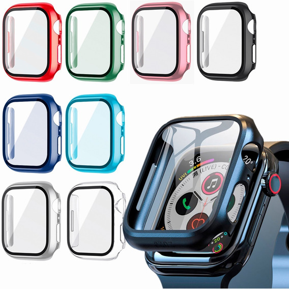 Protector Carcasa Slim + Glass Para Apple Watch 1-6/se