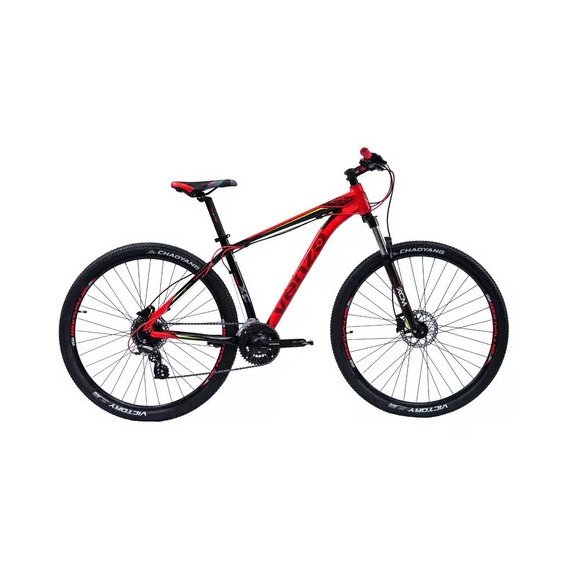 Mountain bike Venzo Primal XC  2021 R29 S 24v frenos de disco hidráulico cambios SENSAH MX8 color negro/rojo/amarillo  