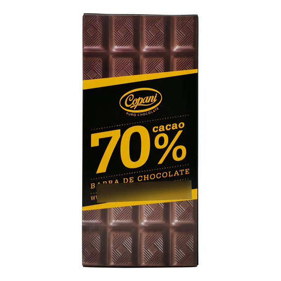 Barra De Chocolate 70% Cacao Copani