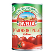 Tomate Sem Pele Italiano Divella Pomodoro Pelati 400g