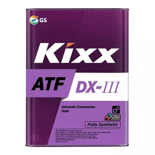  Aceite Transmisión Automática Dexron Iii Kixx Atf Dx-iii 4l