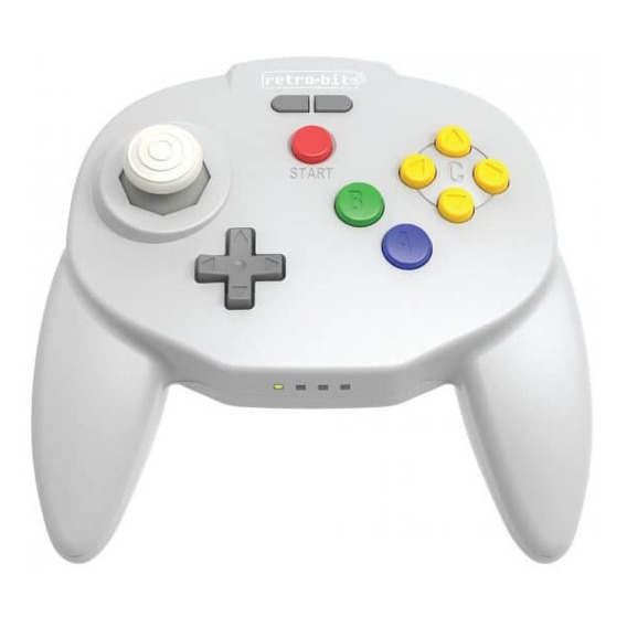 Control Inalambrico Retro-bit Para N64 Switch Y Usb Gris