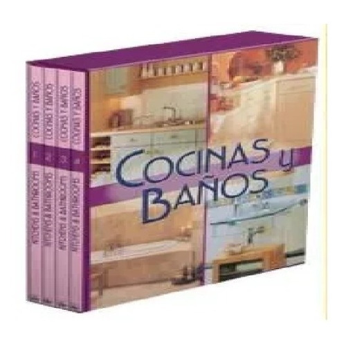 Libro Cocinas Y Baños (4 Tomos) - Ediciones Daly España