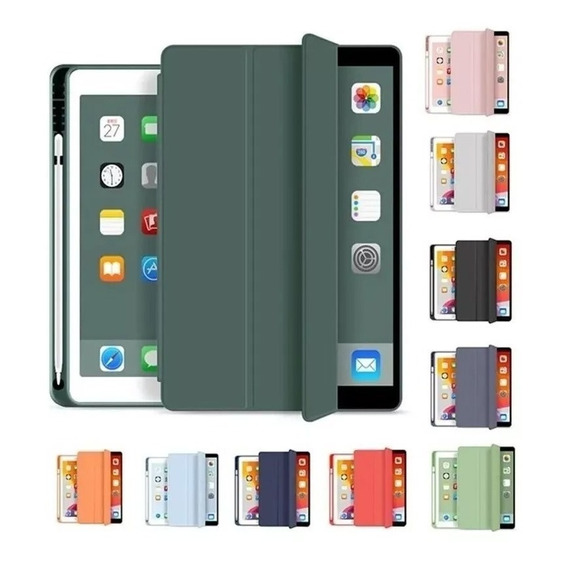 Estuche Funda Smart Case iPad 5 6 Pro Air 1 Y 2 9.7 Pencil