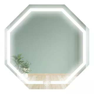Espejo Led Touch Octagono Para Baño Colorlux