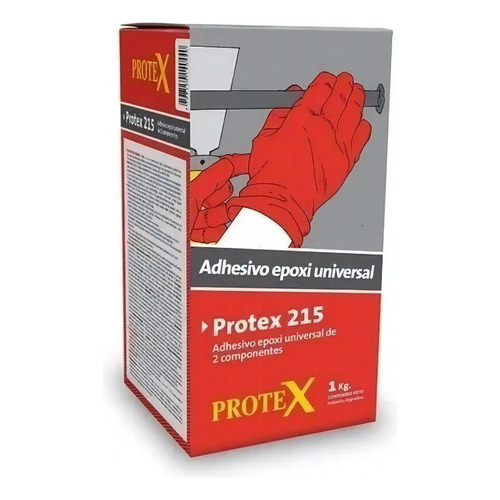 Adhesivo Epoxi Universal Anclajes Fijaciones 1 Kg Protex 215